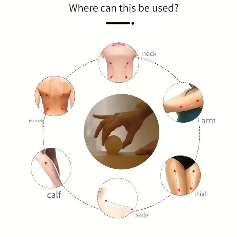 Heated Salt Massage Balls Round Massage Stone For Massage Therapy, Deodorant And Salt And Sugar Scrubs