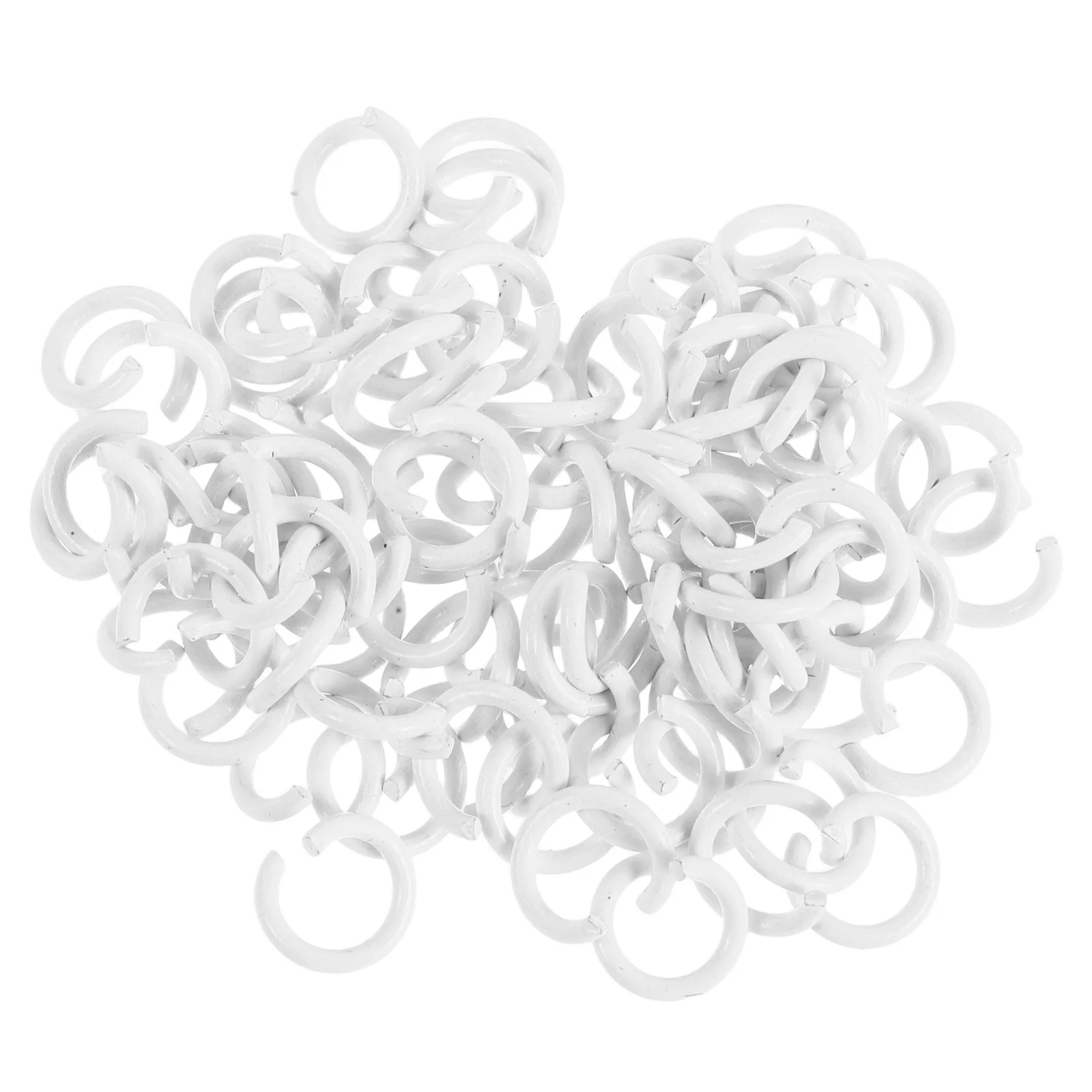 

200Pcs Loose Leaf Binder Rings Metal Small Ring Binders Open Clasp for Index Cards Flashcards Planner Book Holder