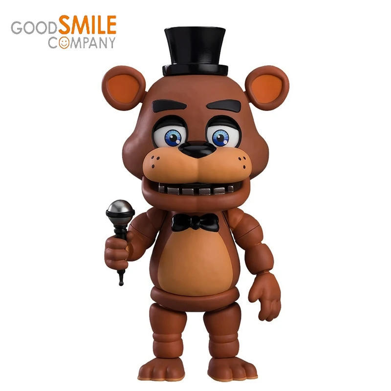 

Оригинальная фигурка GoodSmile Nendoroid No 2366 Freddie Fitzbear Five Nights at Freddy's, Коллекционная модель, орнамент, подарок