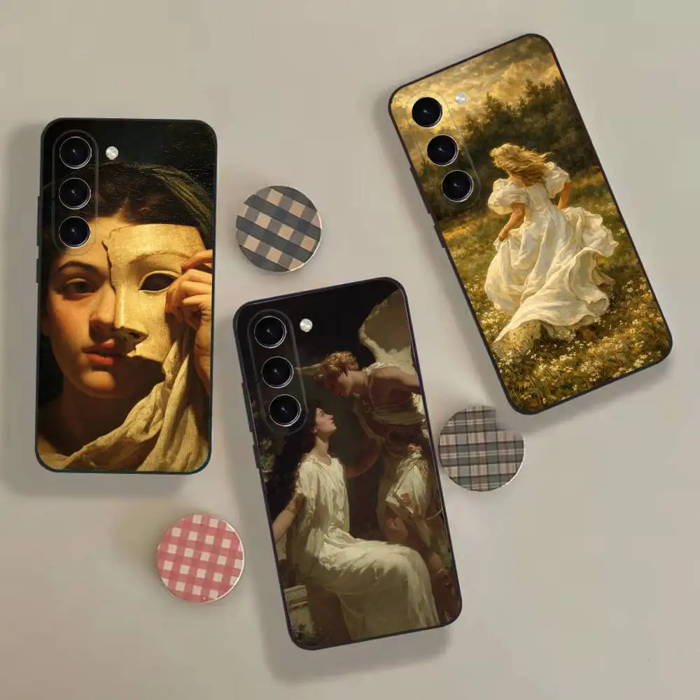 Renaissance Art P-Painting Fashion Phone Case For Samsung Galaxy A52 42 32 22 12 02S 72 73 51 41 31 21S Cover coque  cases