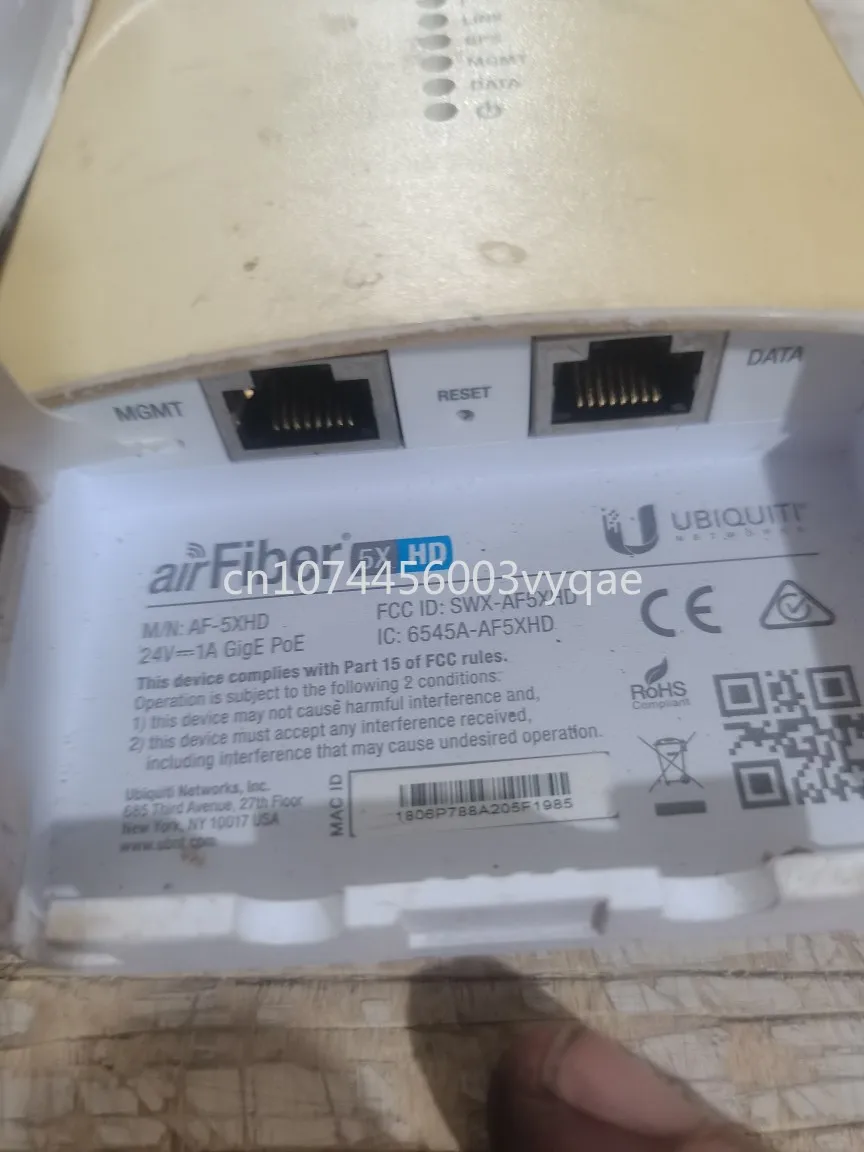 Ubnt AF-5XHD 100Km Wireless Bridge Point-to-Point Long Distance