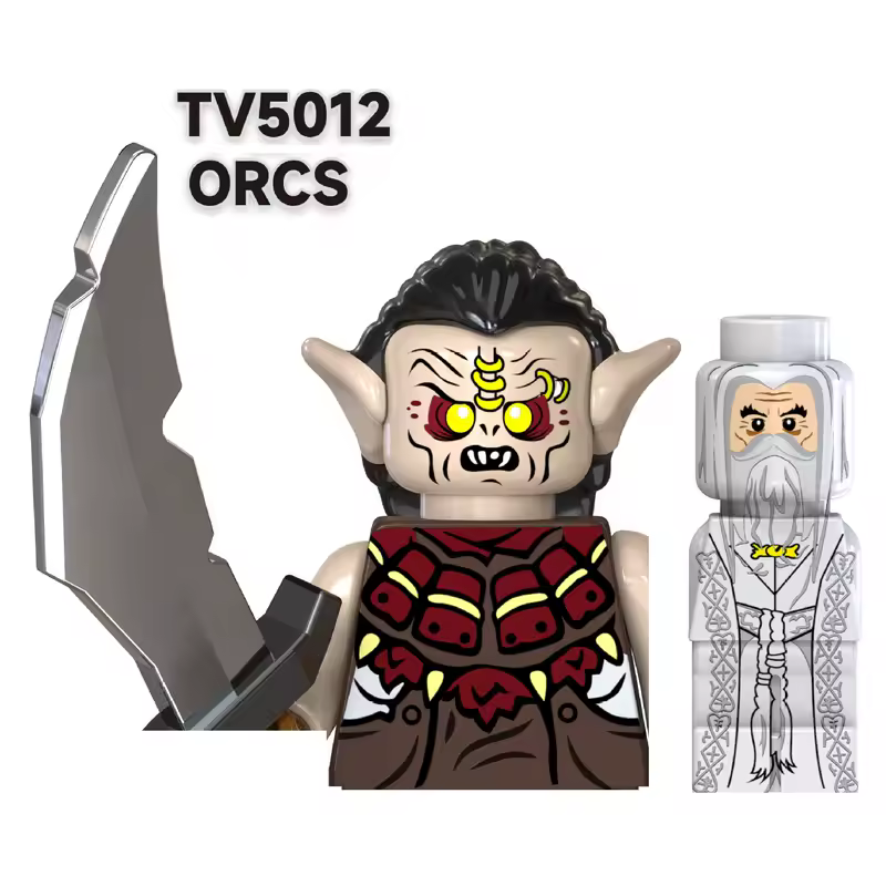 Moc Warrior Soldier Movie Frodo Elves Dwarves Ranger Humans Wizard Mini Figure Models Block Kids Toys Gift For Boys Girls - Image 58