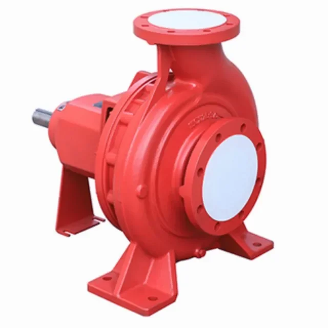 High Speed High Head Centrifugal Water Pump End Suction High Pressure Electric Engine Fire Fighting Pump System