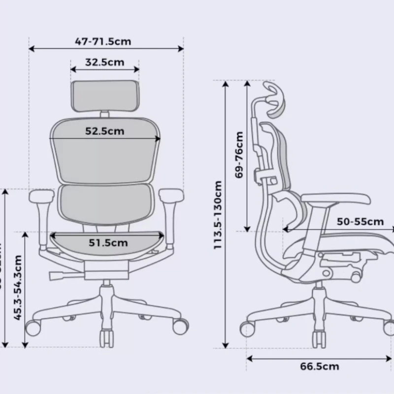 Ergonomical Silla Oficina Ergonomic Design Armrests Office  Wheels Footrest Rolling Adjustable Gaming Chair Lounge ‏