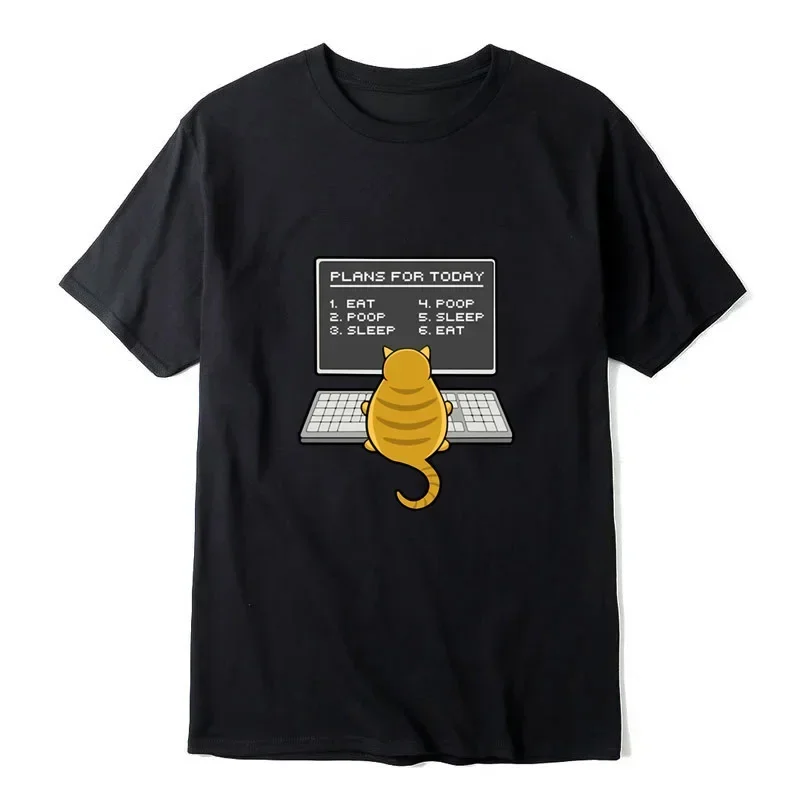 Мужская футболка o-boyun erkek Tees G M lek yüksek kalite pamuk komik программируемая Мужская футболка harajuku