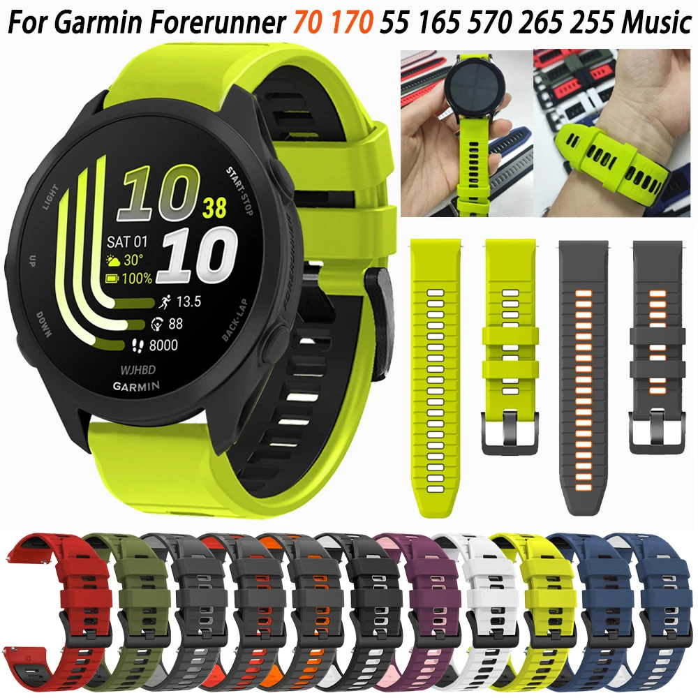 �y�Z�[�����z22mm 20mm �X�|�[�c�V���R���X�g���b�v �K�[�~�� Active/Venu 4 3 2 Forerunner 70 170 55 165 570 265 255 Music�p �N�C�b�N�����[�X �E�H�b�`�o���h