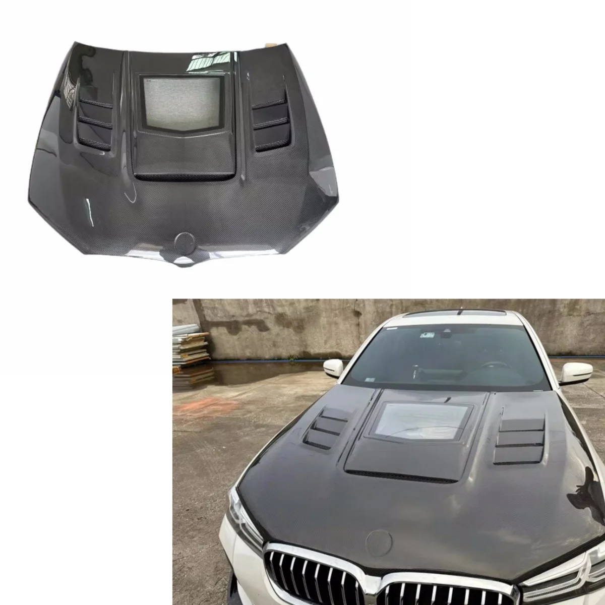 

Подходит для BMW F90 M5 G30 серии 5, высокое качество, настоящая сухая крышка из углеродного волокна, крышка двигателя, заводское производство