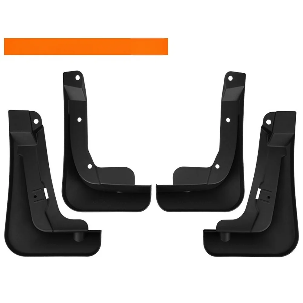 Black ABS Car Tire Mudguards For Toyota Front Rear Wheel Fender Guards Complete Set Auto Exterior Protective Accessories
