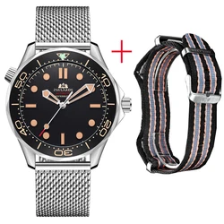 Men Watches Top Brand Luxury Men's Mechanical Watch Net Stainless Steel Strap Limited Clock Sports Watch Waterproof Reloj Hombre