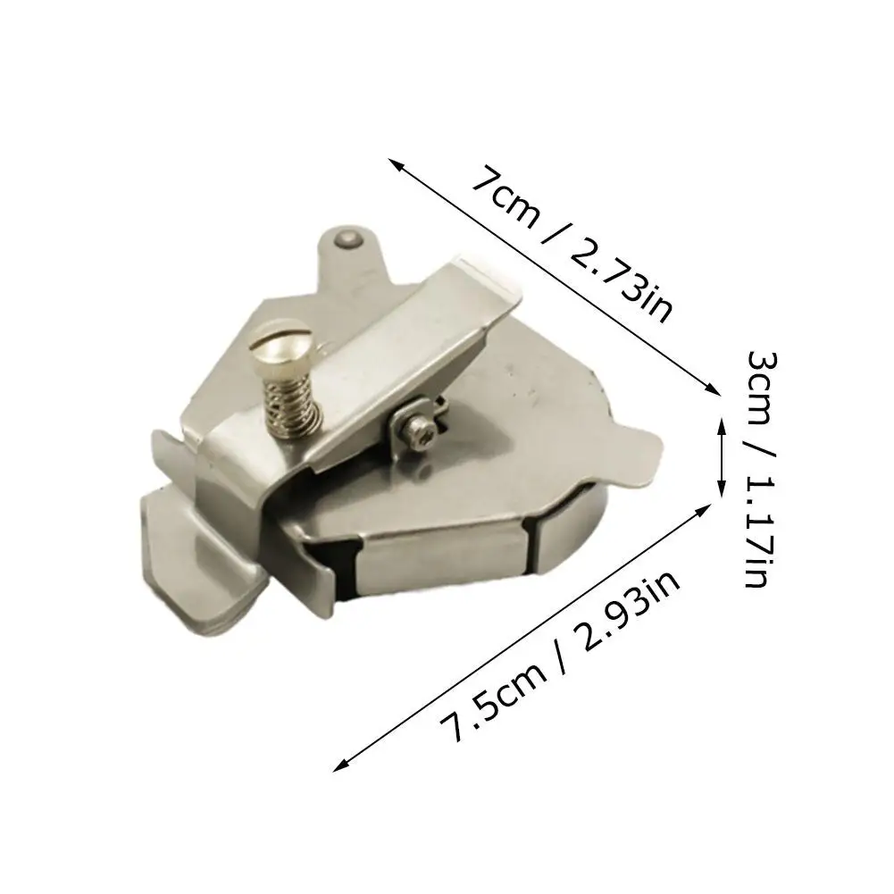 NEW Multifunctional Magnetic Seam Guide Lock Stitch Anti-pressure Line Seam Guide Rule Pull Round Presser Foot Sewing Machine