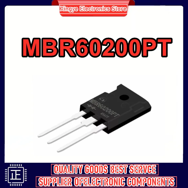 

10 шт./лот, новый и оригинальный диод Шоттки MBR60200PT с большим током 60 А 200 В TO-247