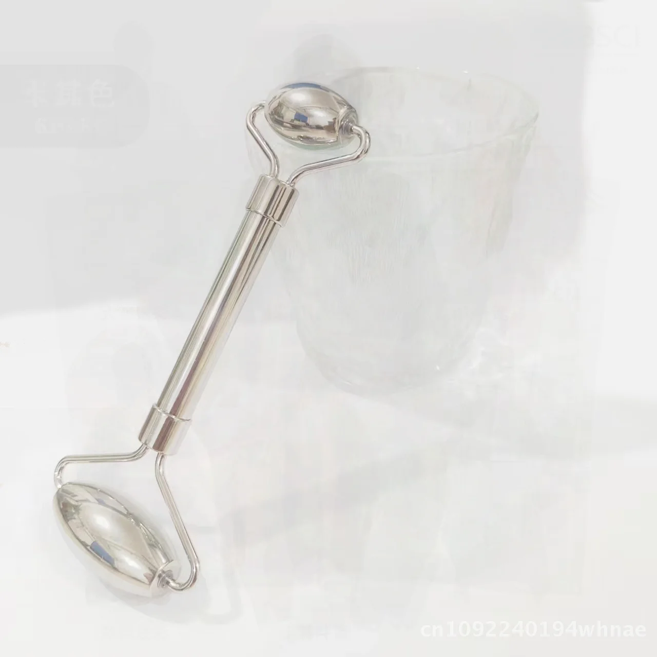 304 ステンレス鋼のマッサージスティック顔の引き締めと痩身のためのシルバーカラーのクロスボーダーホットセール多機能美容機器