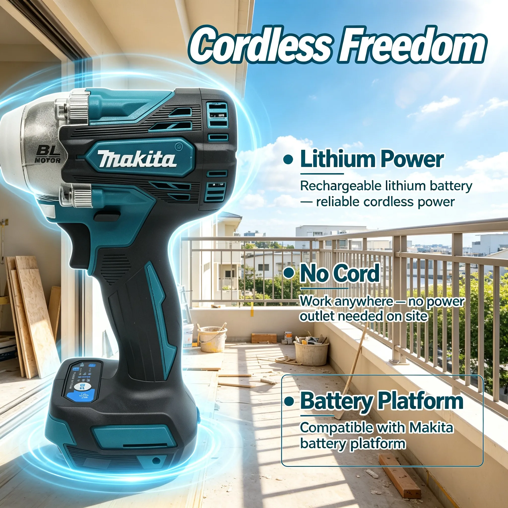 Бесщеточный ударный гайковерт  – обзор и цена Makita Drill Dtw300
