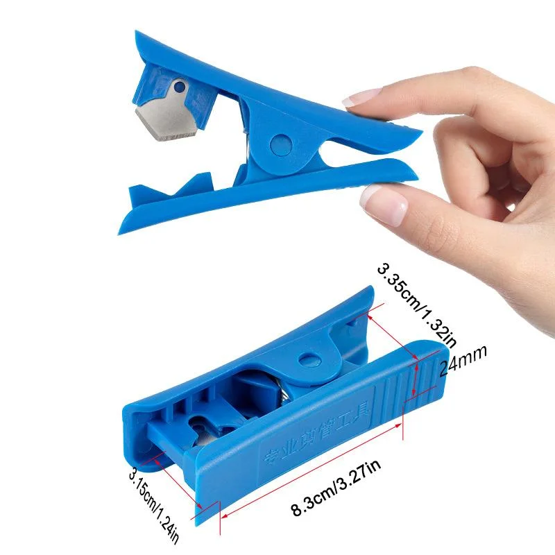 6 قطعة/المجموعة 1 متر PTFE أنبوب 2*4 مللي متر PC4-01 PC4-M6 هوائي موصل ثلاثية الأبعاد أجزاء الطابعة ل Creality أندر 3 1.75 مللي متر بودين الطارد