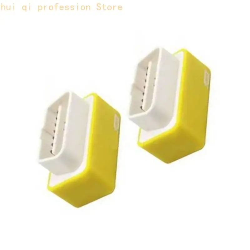 2Pcs Fahrzeug Power Enhancer Power Upgrade Kraftstoff Sparen OBD2 Auto Kraftstoff Saver Reduziert Kraftstoff Verbrauch H8WE – Detail 3