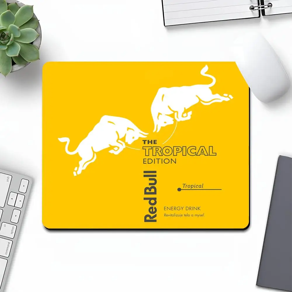 Moda vermelho b-bull mouse pad arte gaming gamer pequeno borda de travamento de borracha atacado grande computador mousepad portátil mesa