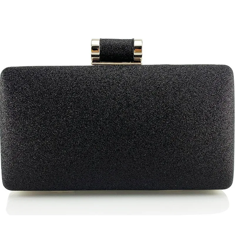 2026 Sparkling Rhinestone Lock Clutch, Hard Shell Evening Bag For Wedding Party, Formal Banquet Purse For Middle Aged Ladies
