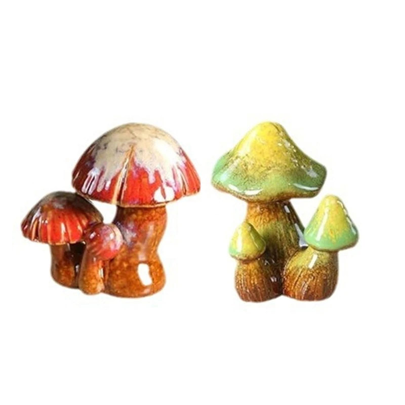 Toilet Bolts Covers 2Pcs Colorful Resins Mushroom Design Toilet Bolts Caps Bathroom Decors Replacement Accessories