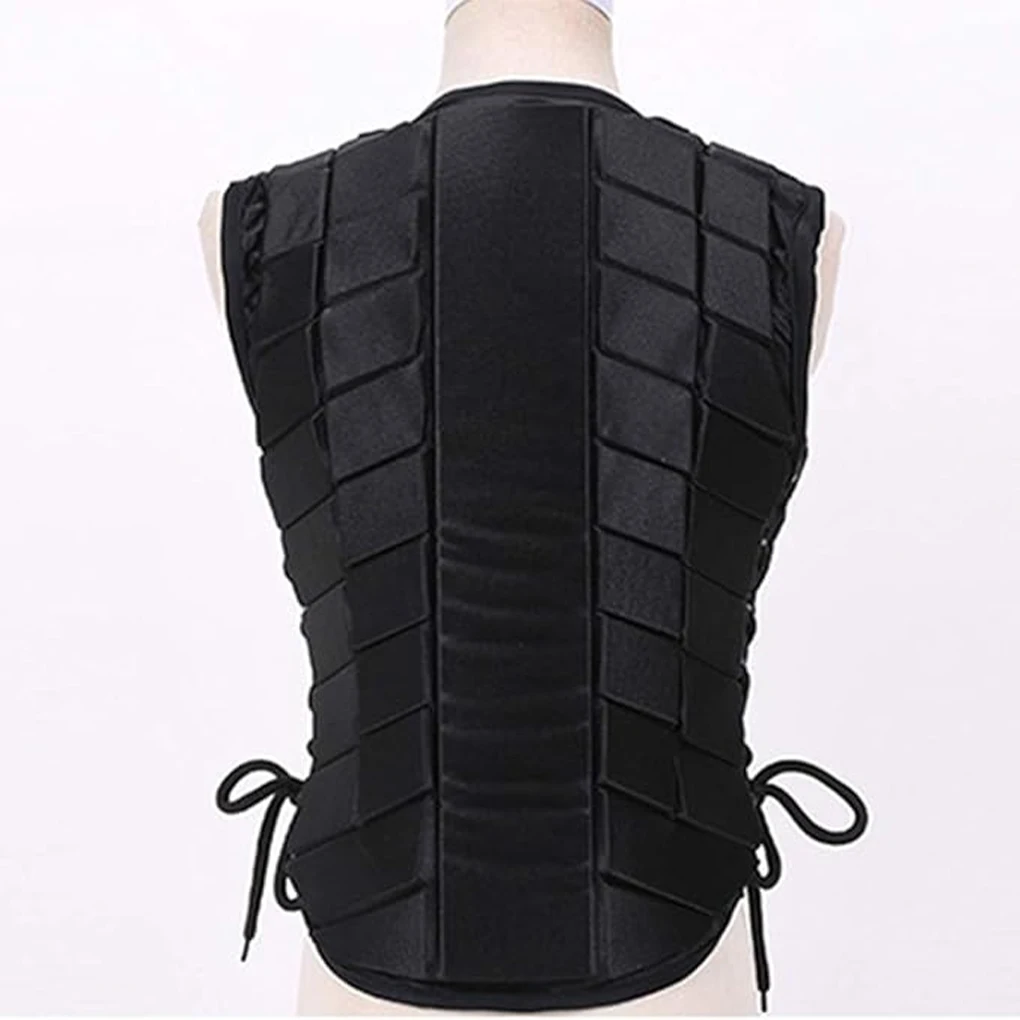 Black Lightweight And Portable Equestrian Vest For Any Adventure Safety Horse Riding Equestrian Vest