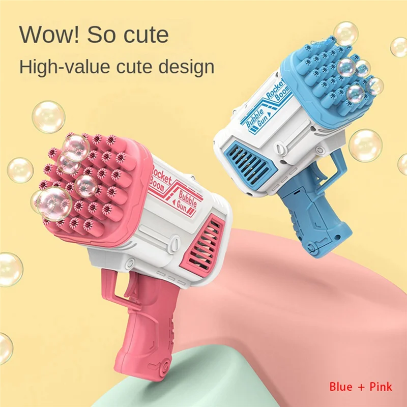 A07I ไฟฟ้า Bubble Machine อัตโนมัติเครื่องปาร์ตี้ Bubble Machine สบู่ Bubble Machine ของเล่นเด็ก