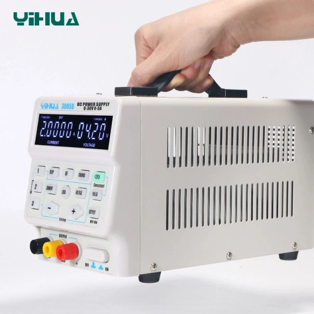 YIHUA 3005D DC Power Supply 30V 5A 150W Digital Programmable Switching Power Supply Cellphone Repair