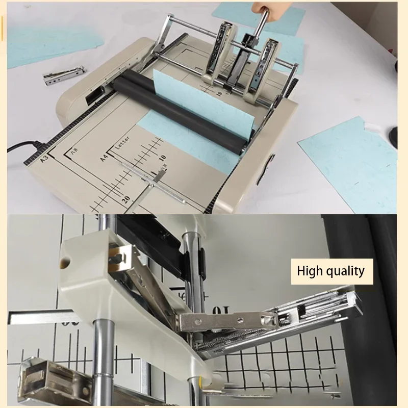 High Quality Semi-Automatic Booklet Maker Binding Machine A3 Glue Book Binding Machine