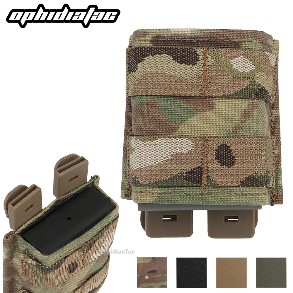 OPHIDIAN Fast 5.56 Single KYWI Shorty Magazine AR15 M4 Pouch Insert Malice Clip 500D Nylon Hunting Airsoft Equipment