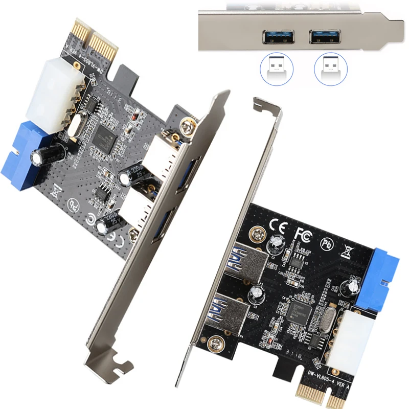 

Контроллер карты PCIE Адаптер PCI-E Sata Концентратор USB3.0 Карта PCI-E к USB 3.0 Карта PCI-E Riser Карта расширения Удлинитель Конвертер PCIe