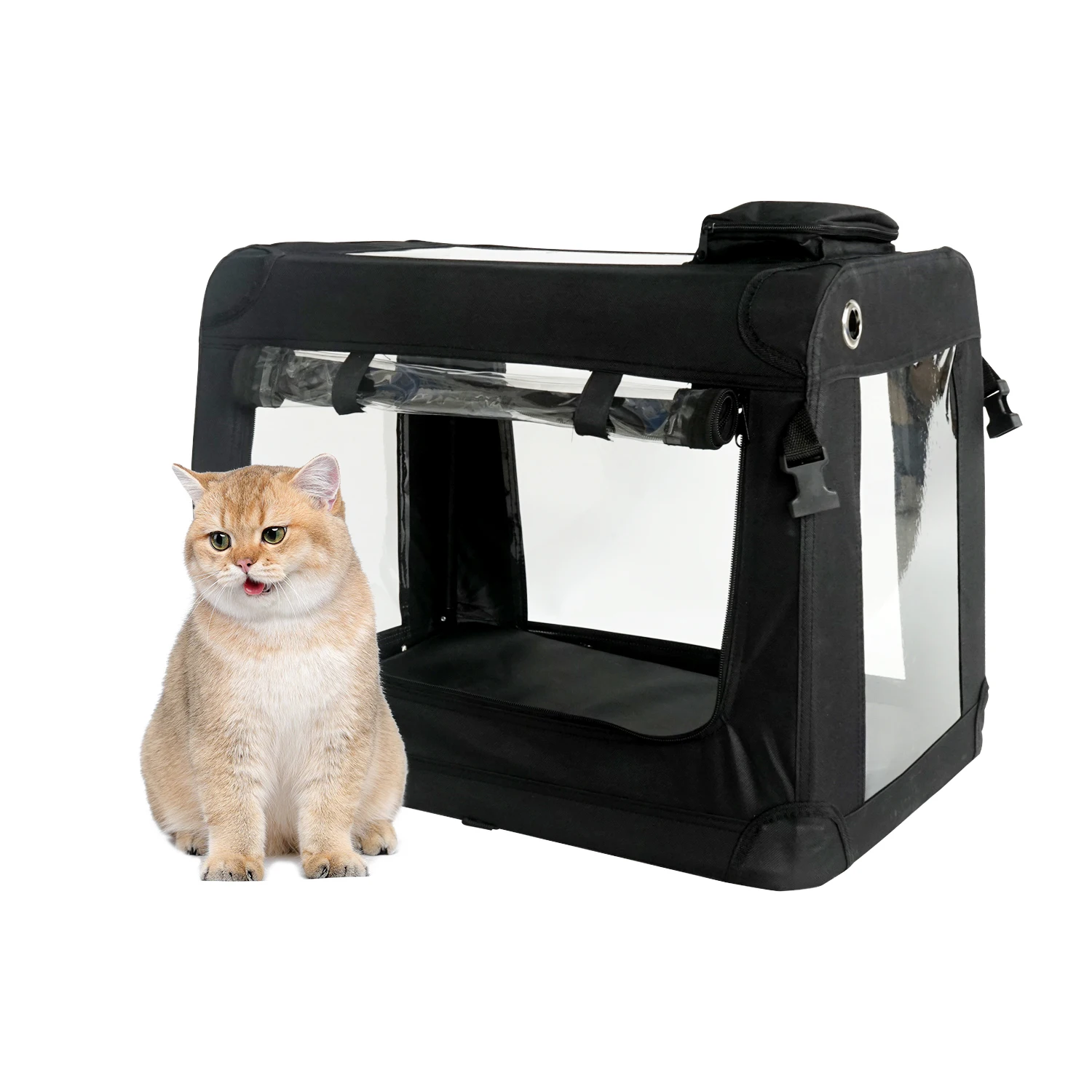 

longfian Pet Atomization Cage,Puppies/Cat Inhalation Therapy Chamber,Veterinary Dedicated cage