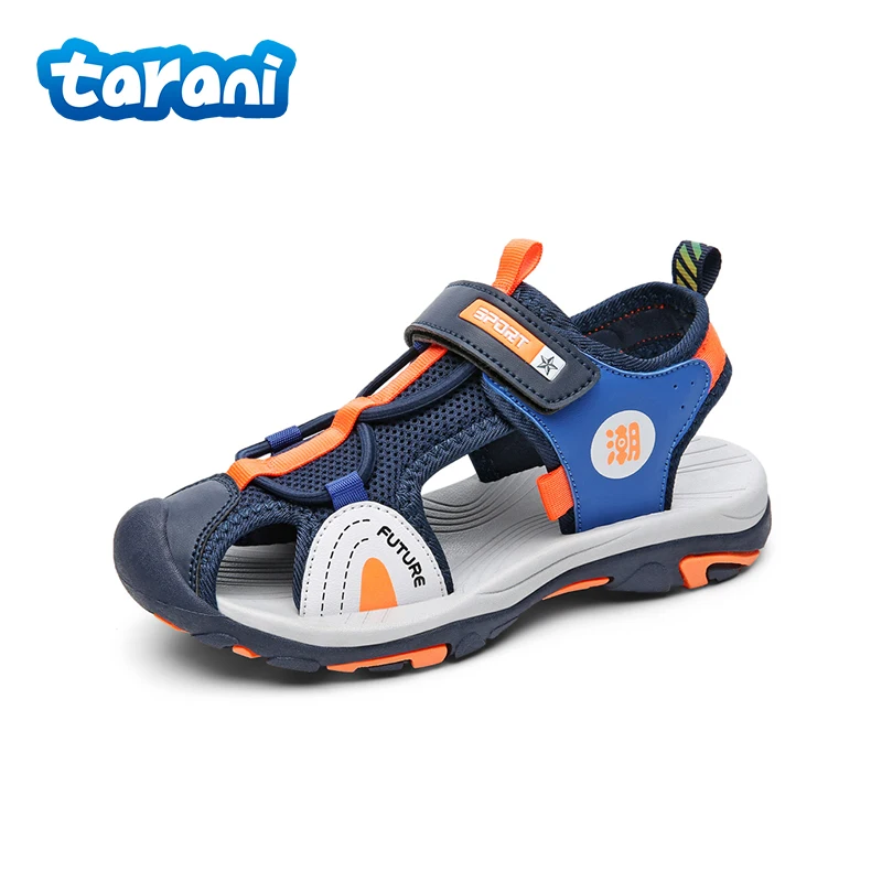

Kids Sports Sandals Breathable Mesh Lightweight Non-Slip Comfortable Outdoor Summer Shoes for Boys and Girls Quick-Dry Design