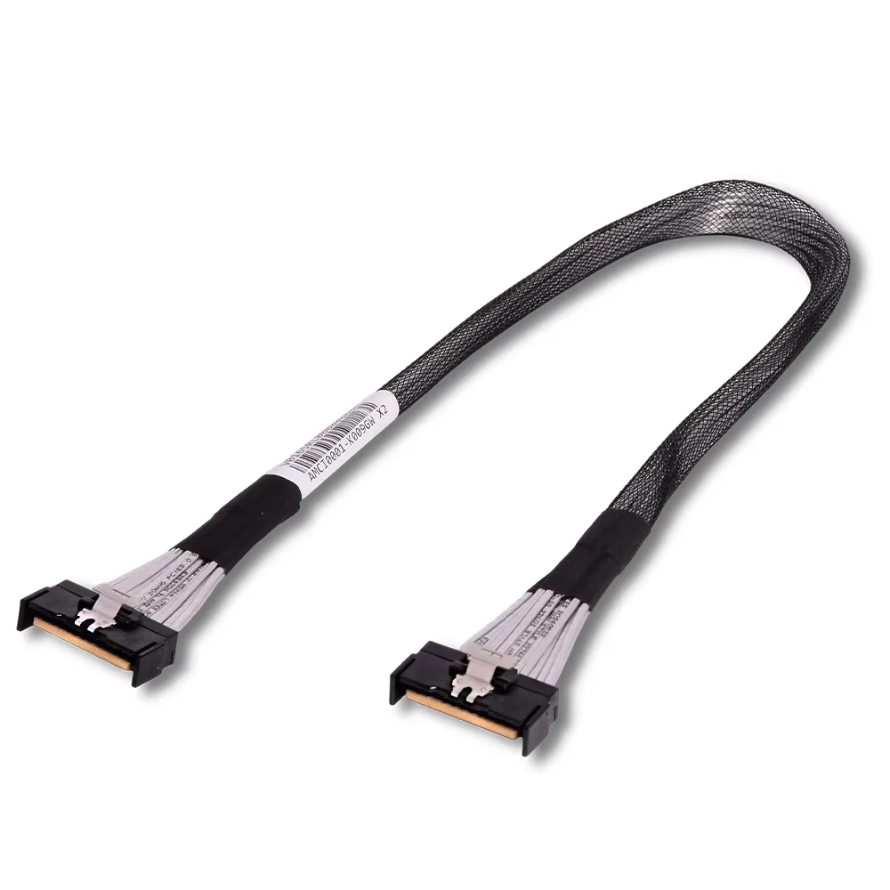 Kabel PCIe 5.0 MCIO 8i X8 High-Speed Crossover MCIO do MCIO 8X Męski-Męski Kabel Połączeniowy NVMe PCI-E GEN5.0 32Gbps — zdjęcie produktu 6