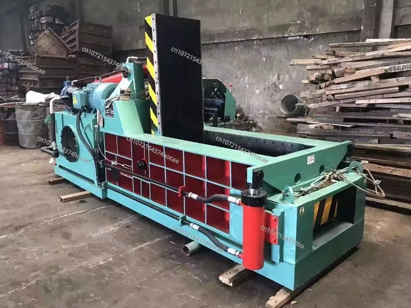 Heavy Duty Metal Recycling Baler Durable Scrap Pressing Equipment for Industrial Use