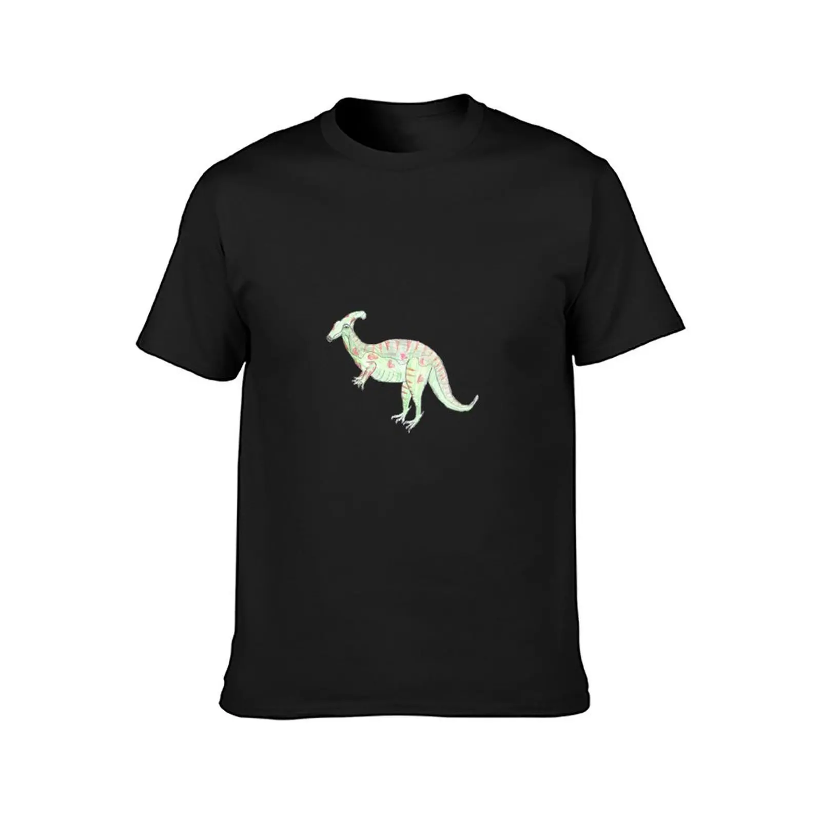 Parasaurolophus T-Shirt boys whites tops shirts graphic tees sports fans T-shirts for men cotton