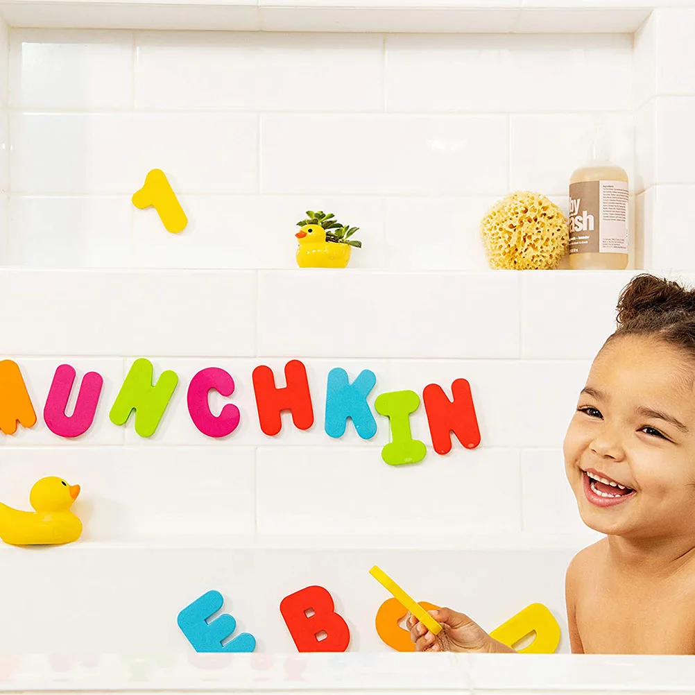Zabawki EVA Alfabet Cyfry Lekkie Edukacyjne Zabawki do Nauki dla Maluchów Rozwój Poznawczy Rozróżnianie Kolorów