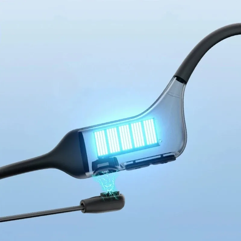 Portable Power Adapter Dock Bracket Cord Compatible For HAYLOU PurFree BC01 Headphone USB Charging Cable Stand