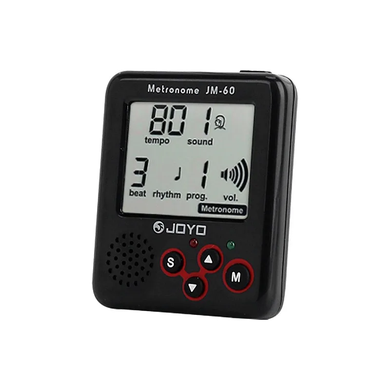 Mini Sports Running Metronome Professional Clip-on LCD Digital Metronome for Guitar Violin Bass Musical Instrument Accessories