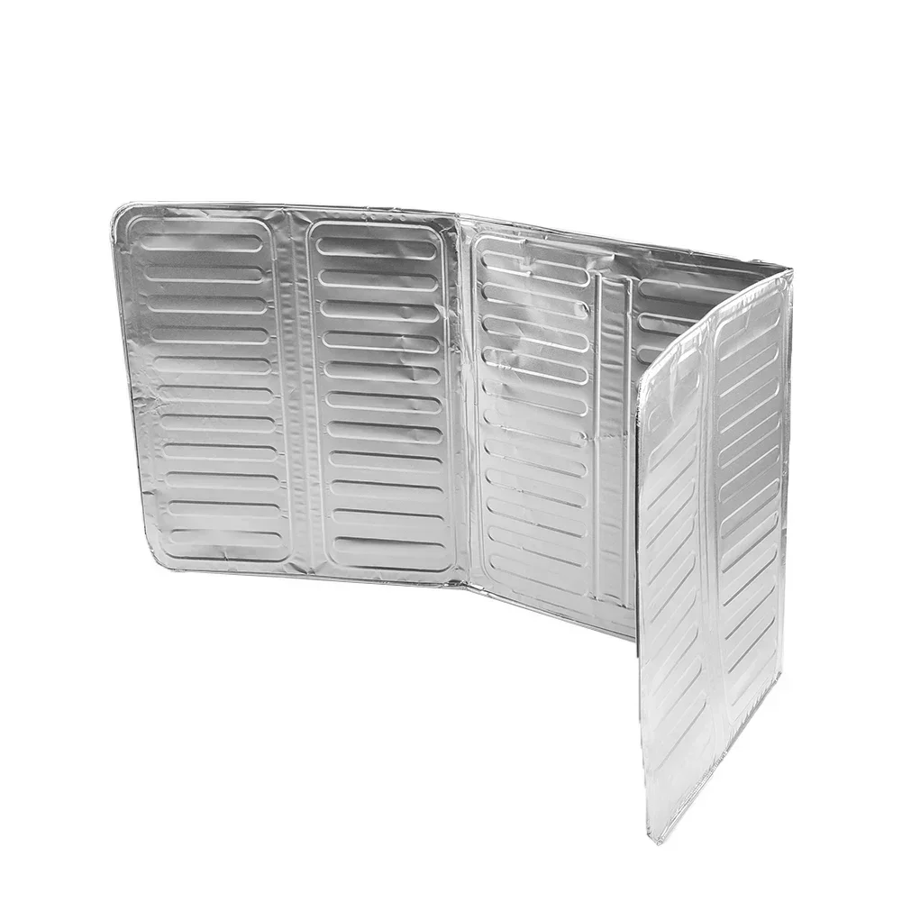 Kitchen Cooking Frying-Oil Splash Screen Cover Anti Splatter Shield Guard Aluminium-Foil Scald Proof Board Protection Plate