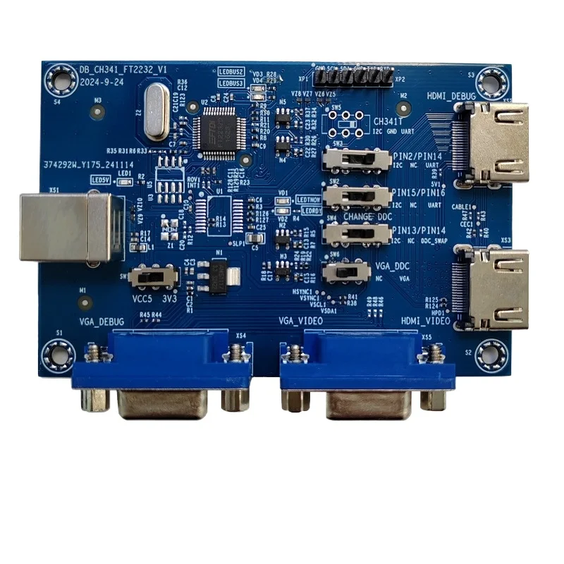 ForHT7315 chip burning and debugging tool board ISP-Board
