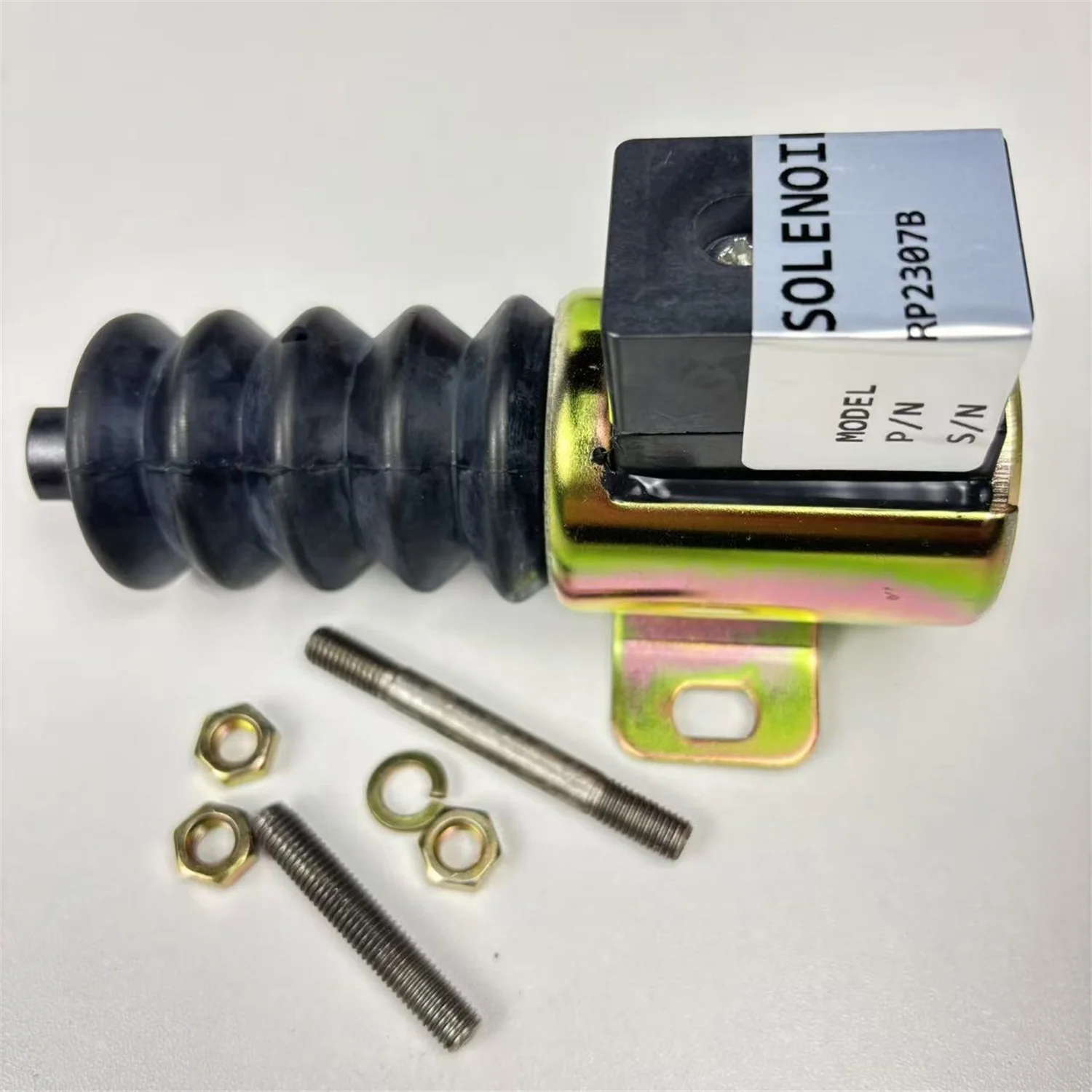 New 12V Push Pull DC Stop Solenoid Valve RP-2307B RP2307B 40700092 for 3 Terminals Parts Diesel Engine High Quality