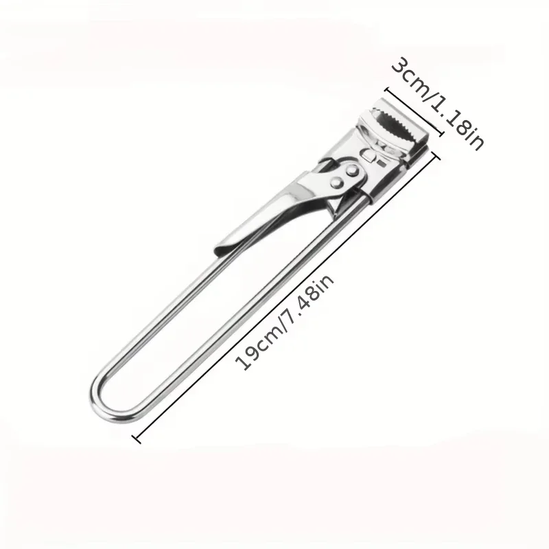 New Adjustable Multi-Function Bottle Opener Stainless Steel Lids Off Jar Opener Labor-Saving Screw Can Opener For Kitchen Tools