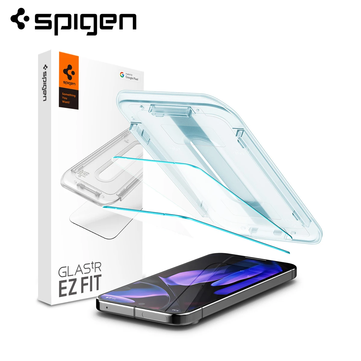 Spigen Google Pixel 9 Pro XL / 9 Pro / 9 Screen Protector Glas.tR EZ Fit (2Pack)