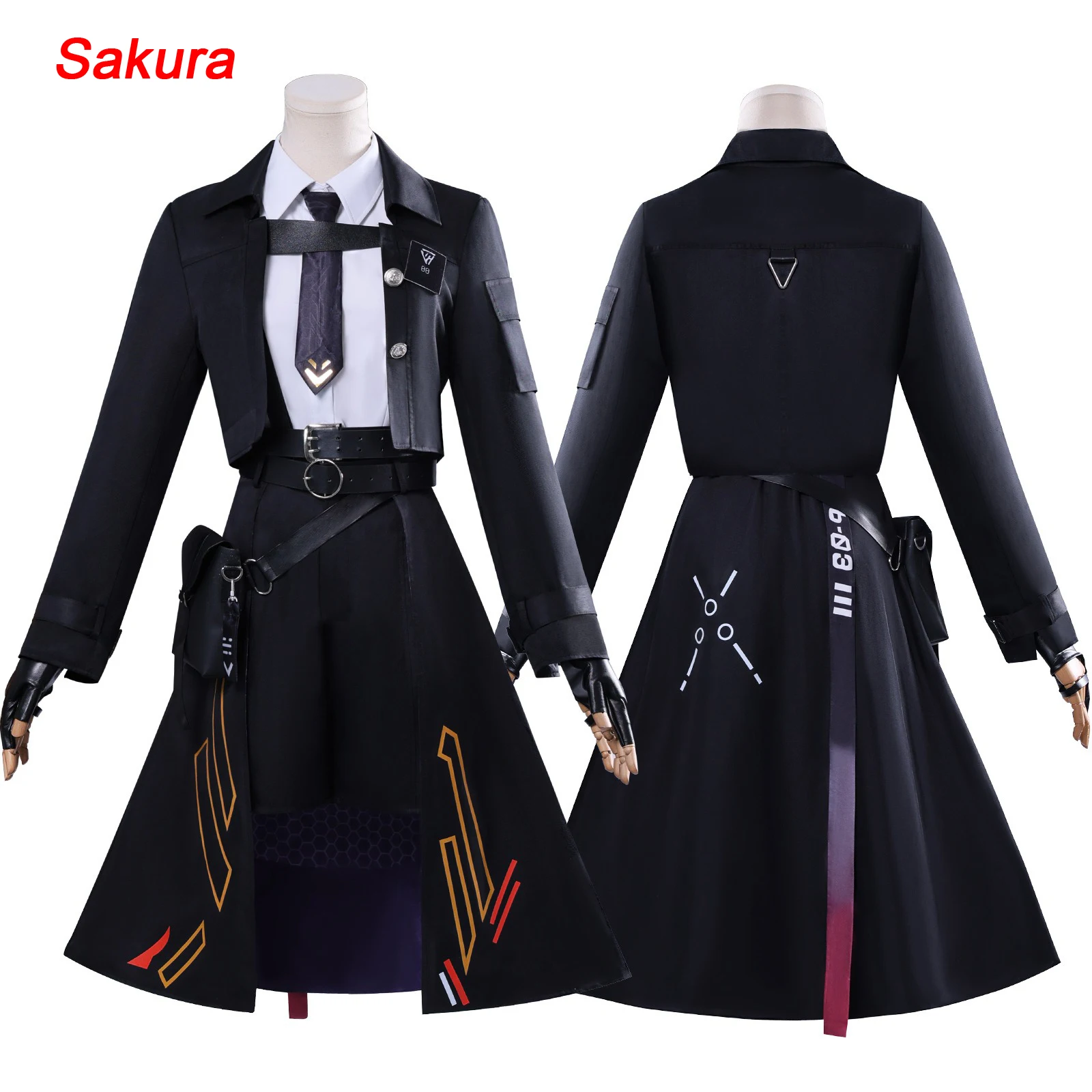 متوفر في المخزون Game Love And DeepSpace Player Cosplay Mc الزي زي القتال هنتر بدلة موحدة لحفلات الهالوين للزوجين للمرأة