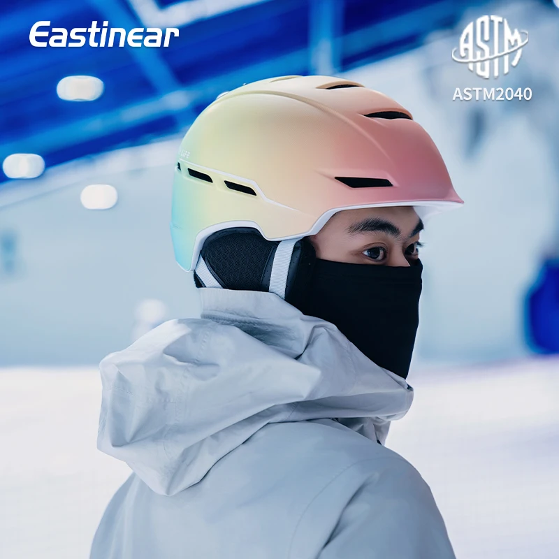 Eastinear-casco de esquí cálido todo en uno para hombre y mujer, equipo de esquí transpirable y cómodo para deportes al aire libre, 2024