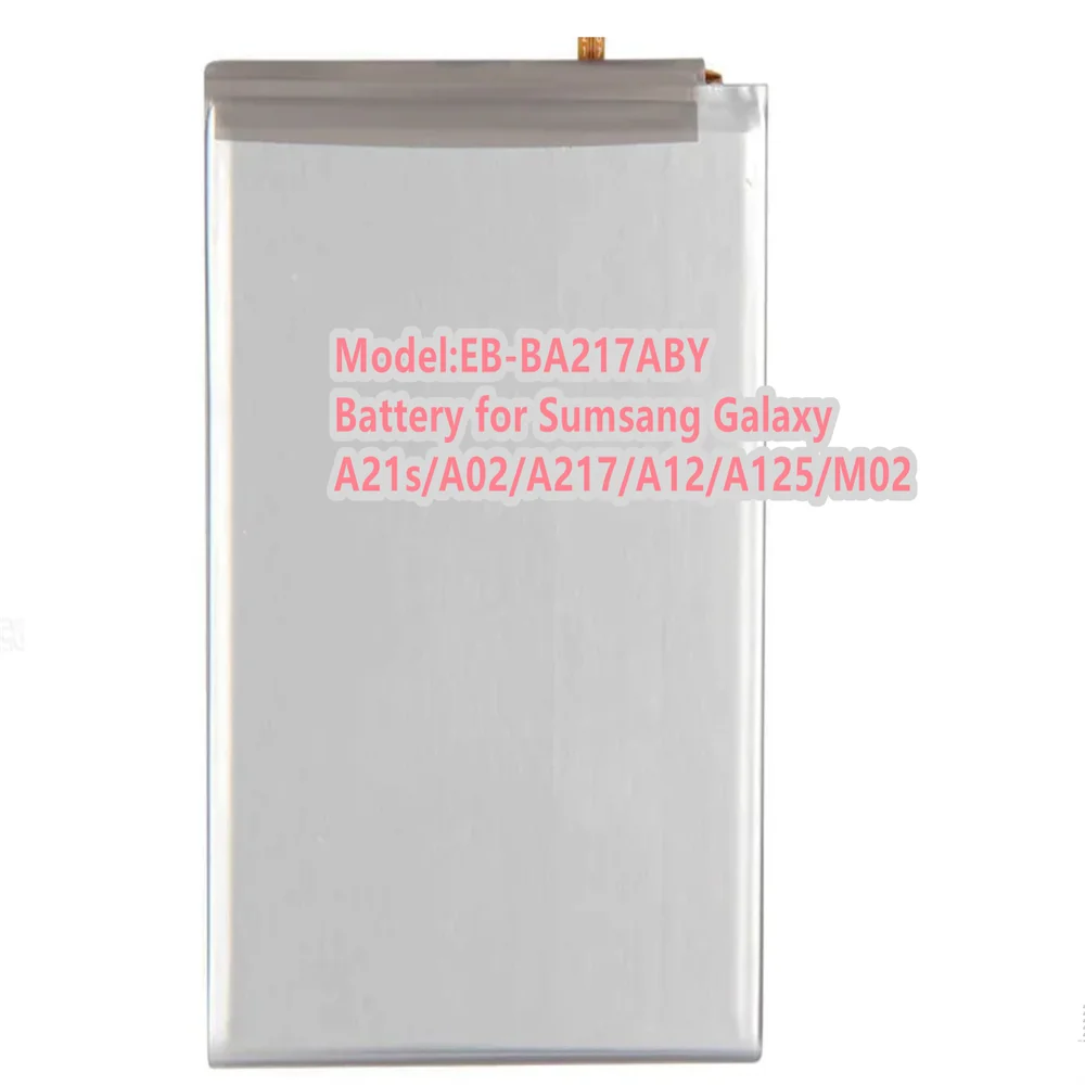 Battery EB-BA217ABY for Samsung Galaxy A21S/A02/A217/A12/A125/M02  5000mAh Replacement