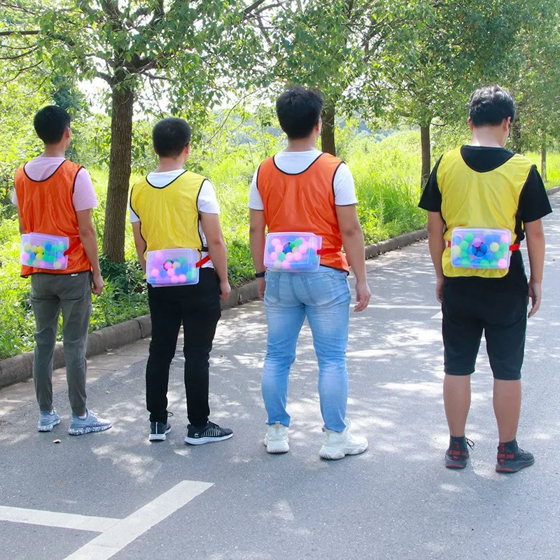 Twerking juguete deportivo mordaza divertidos juegos al aire libre caja de baile de cadera con bolas boda fiesta equipo de construcción niños sensorial