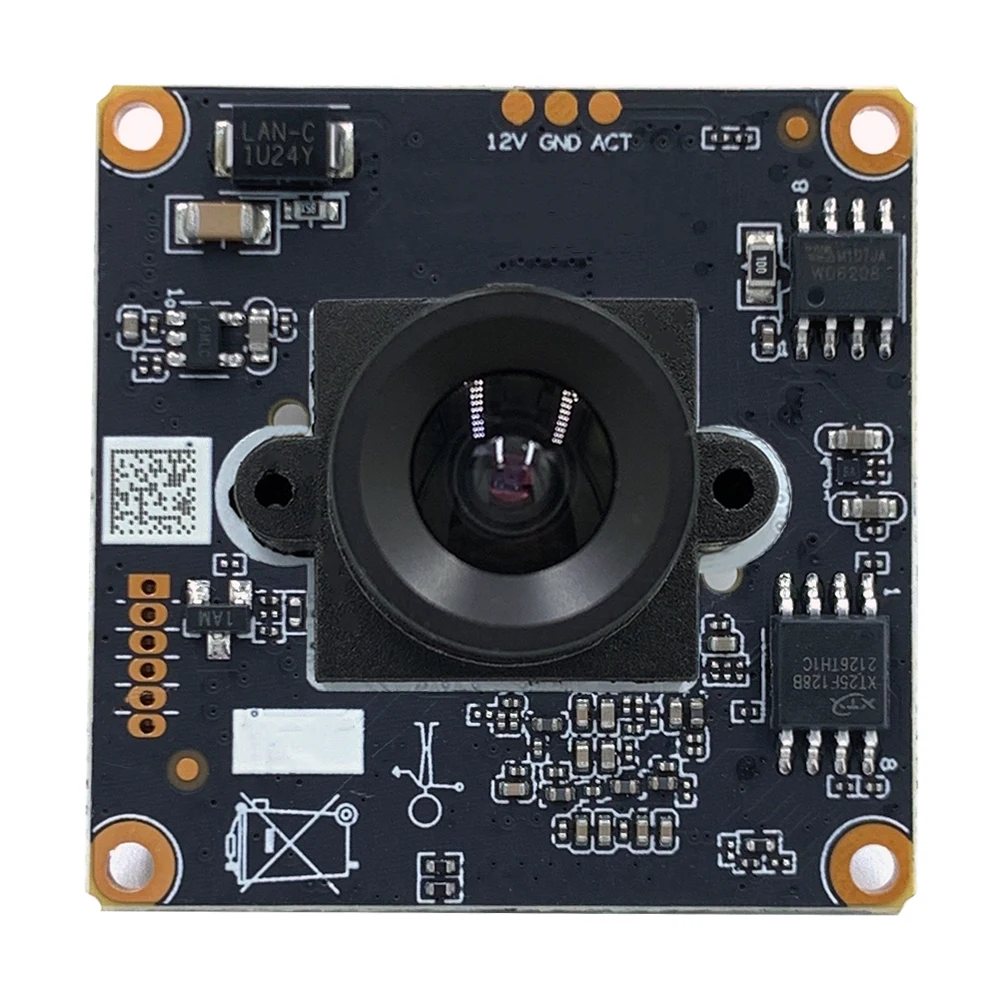 

H.265+5.0MP Super Starlight 0.0001 Lux IP Camera Module with 3.6mm Board Lens 90 Degree Angle, Support Mobile Monitoring