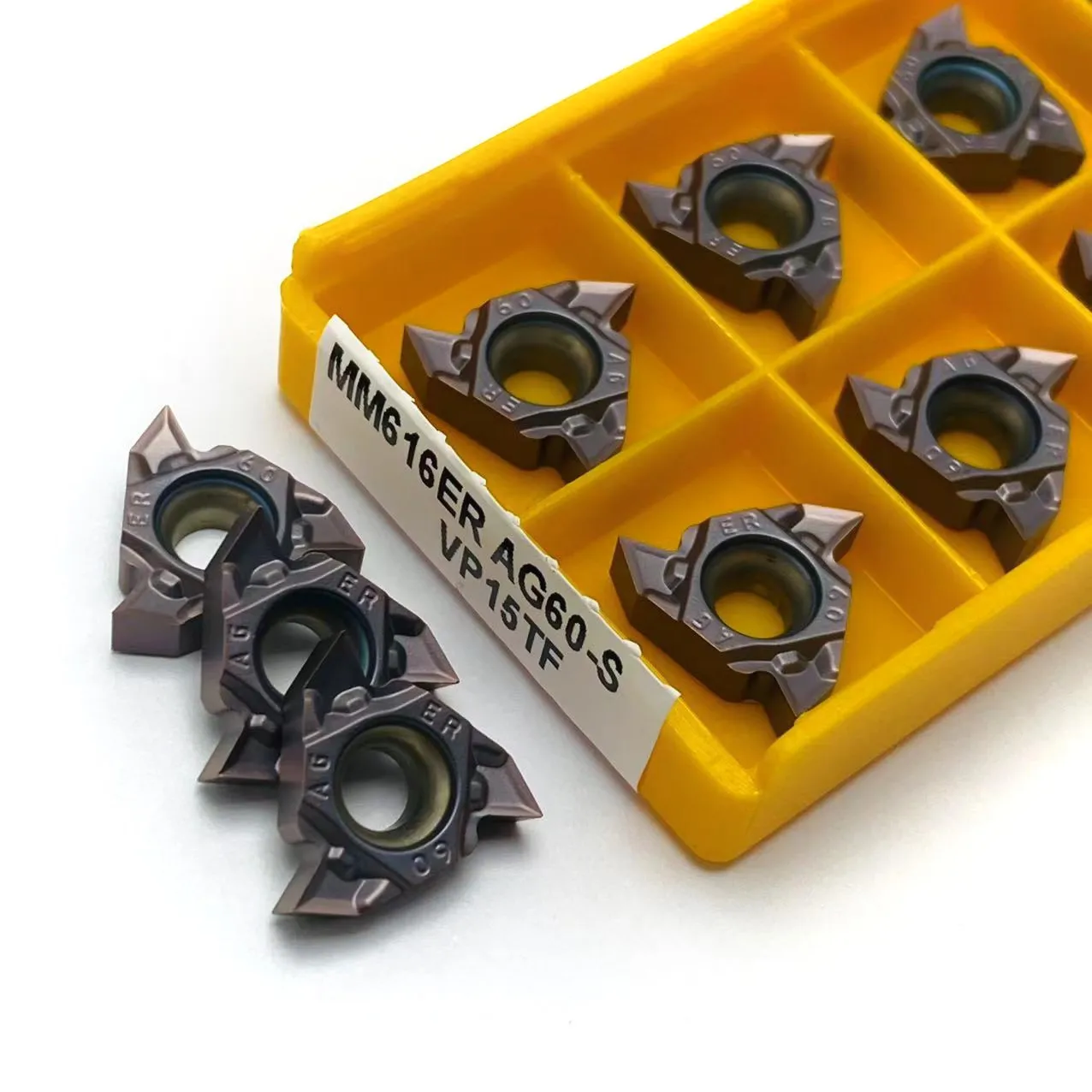 MMT 16ER 11ER 16IR 22ER AG60 VP15TF utensile per tornitura filettatura inserto in metallo duro lavorazione dell'acciaio inossidabile utensile per tornitura di metalli CNC taglio