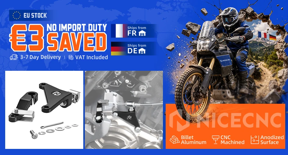 1x Kupplungshebelverlängerung für Yamaha Tenere 700/Rally Edition XTZ700 19-24 MT07 MT-07 18-22 XSR700 18-23 YZF R7 22-23 FZ07 15-17 – Detail 1