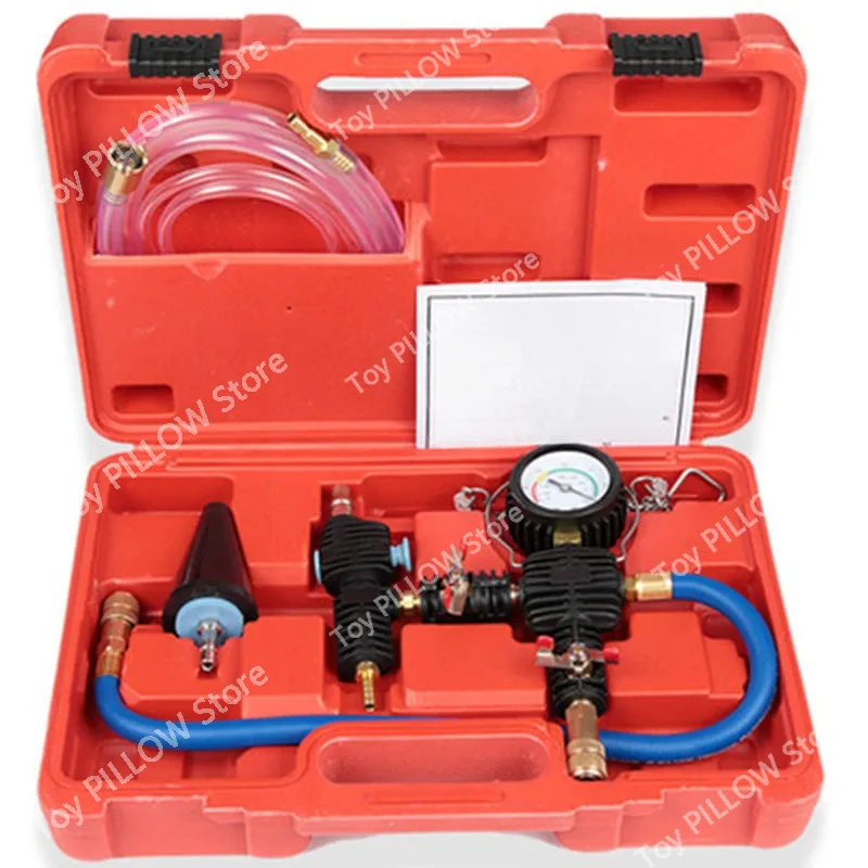 Cooling System Vacuum Purge & Coolant Refill Kit with Carrying Case for Car  Van Cooler    tool