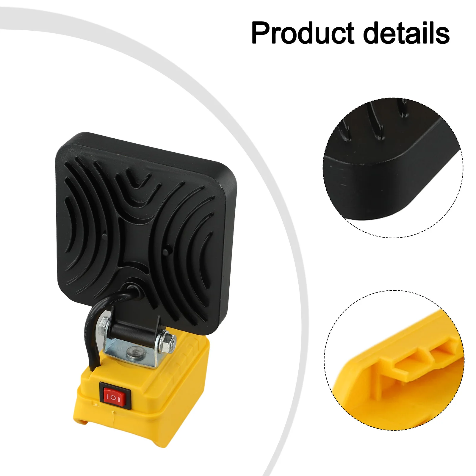 Easily Portable Cordless LED Worklight Designed For Efficient Use With A Variety Of For 20V Battery Packs And Devices